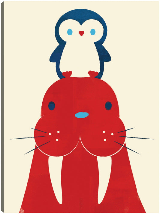 Pinguino y morsa - Jay Fleck