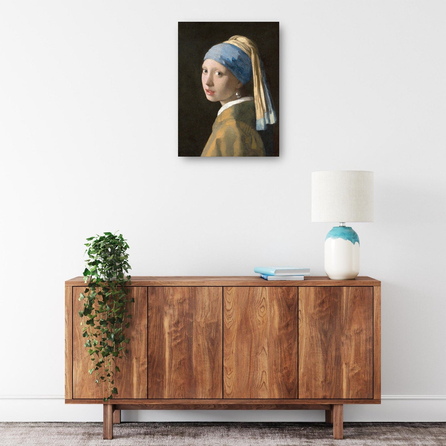 La muchacha del pendiente de perla (c. 1665) - Johannes Vermeer