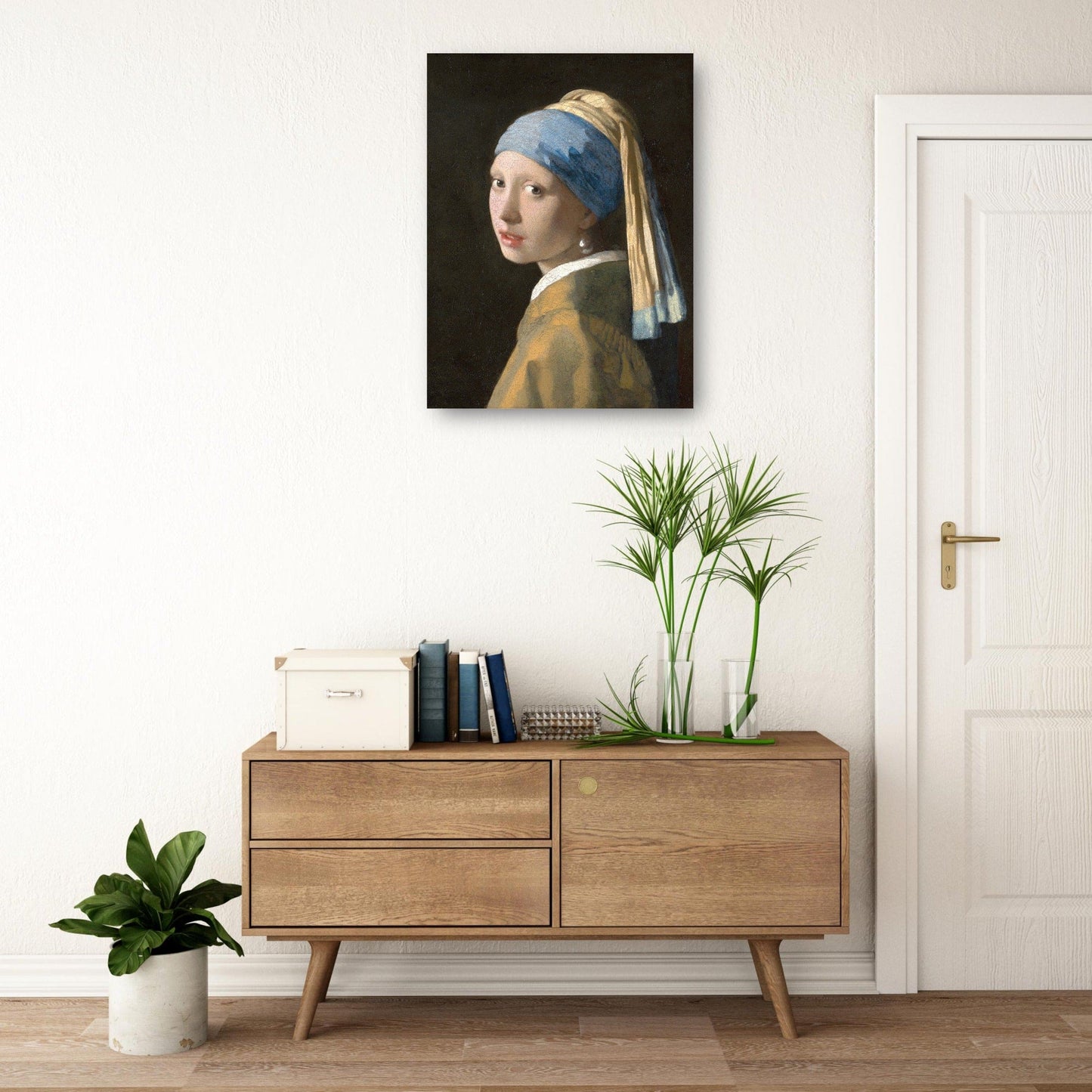 La muchacha del pendiente de perla (c. 1665) - Johannes Vermeer