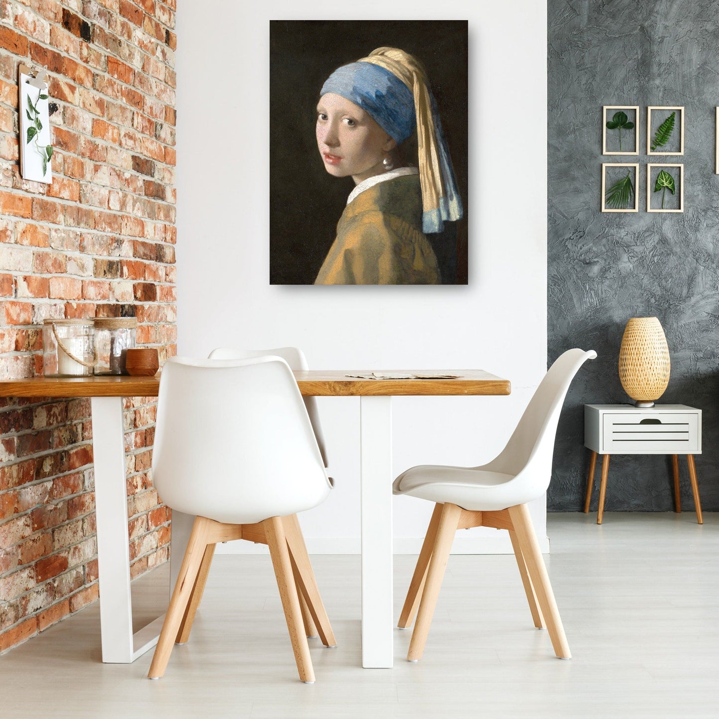 La muchacha del pendiente de perla (c. 1665) - Johannes Vermeer