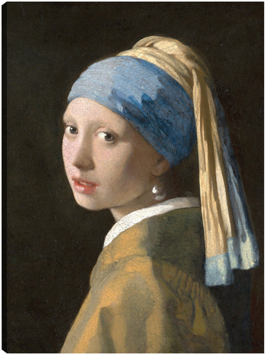 La muchacha del pendiente de perla (c. 1665) - Johannes Vermeer