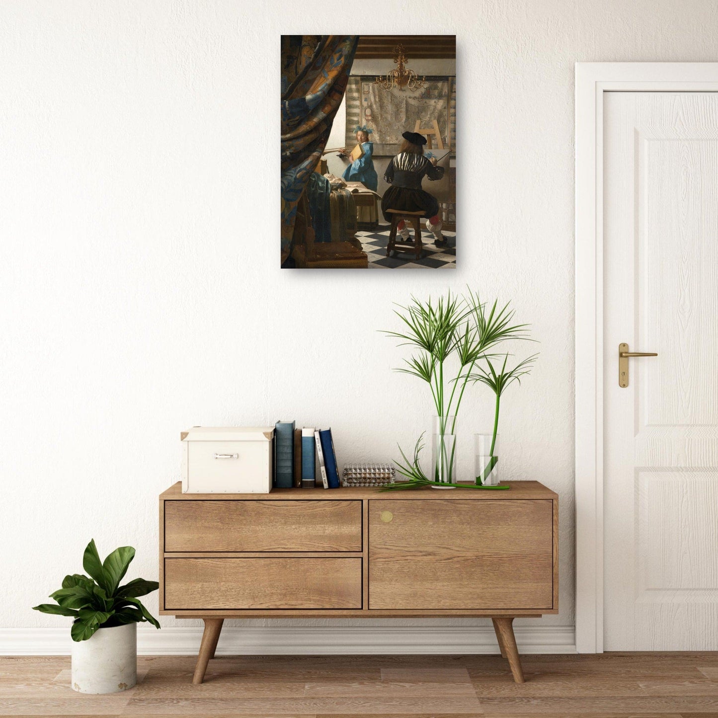 El arte de pintar - Johannes Vermeer