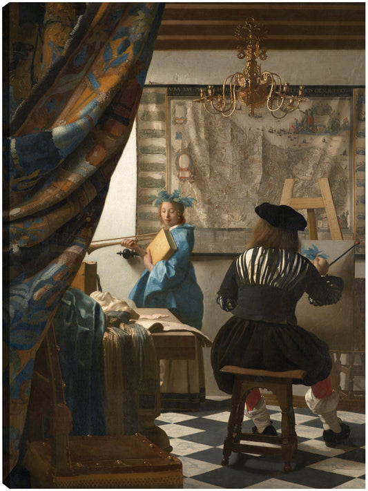 El arte de pintar - Johannes Vermeer