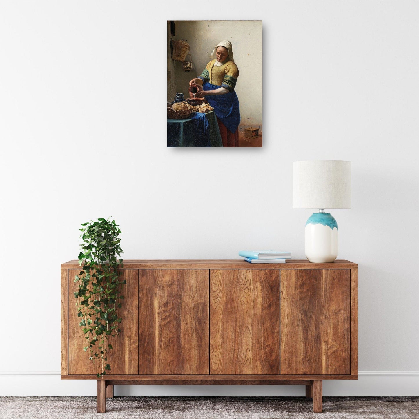 La lechera (c. 1660) - Johannes Vermeer
