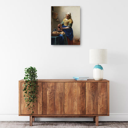 La lechera (c. 1660) - Johannes Vermeer