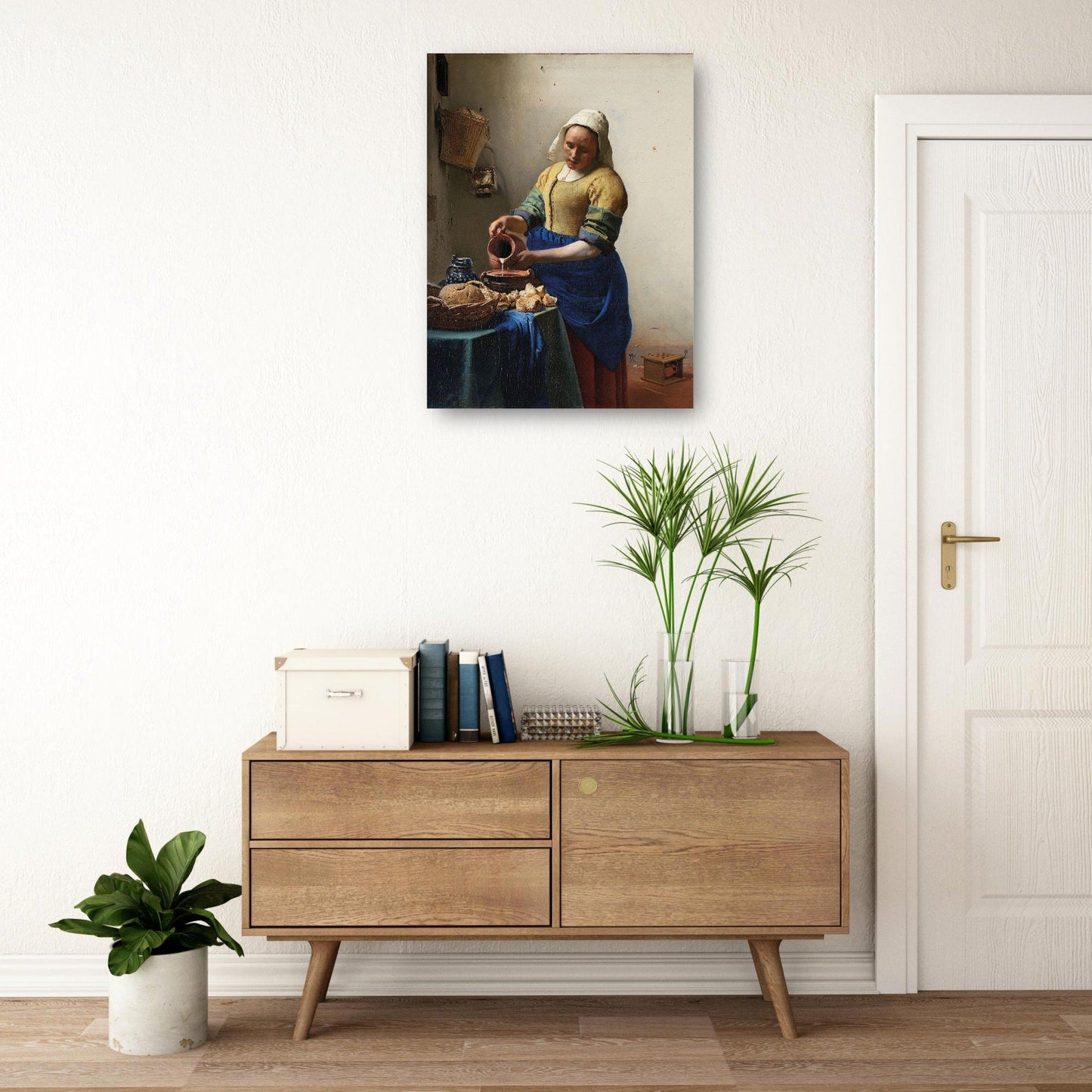 La lechera (c. 1660) - Johannes Vermeer