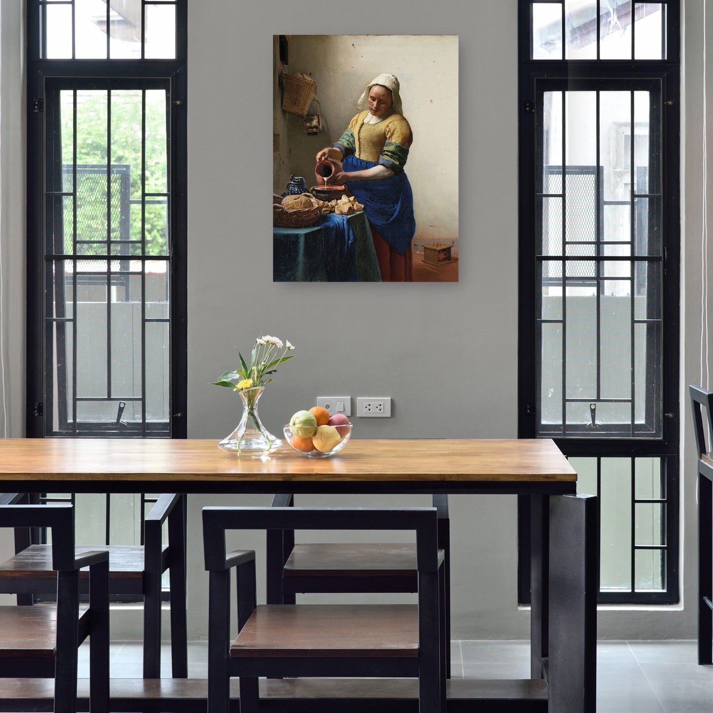 La lechera (c. 1660) - Johannes Vermeer