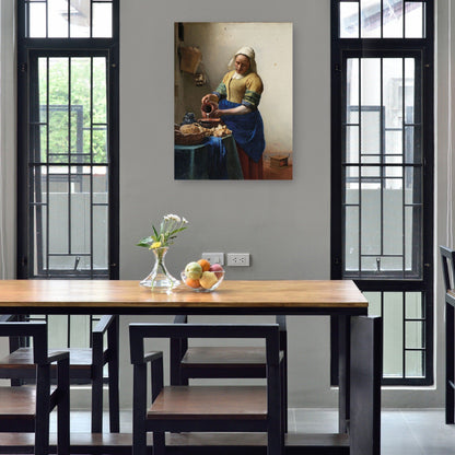 La lechera (c. 1660) - Johannes Vermeer