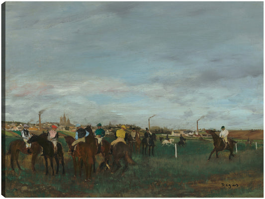 Las carreras, 1871-1872 - Edgar Degas