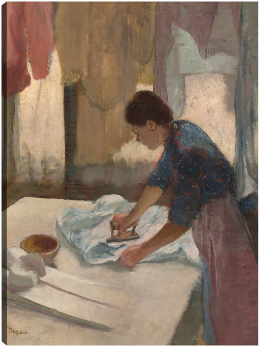 Mujer planchando (nga.gov) - Edgar Degas