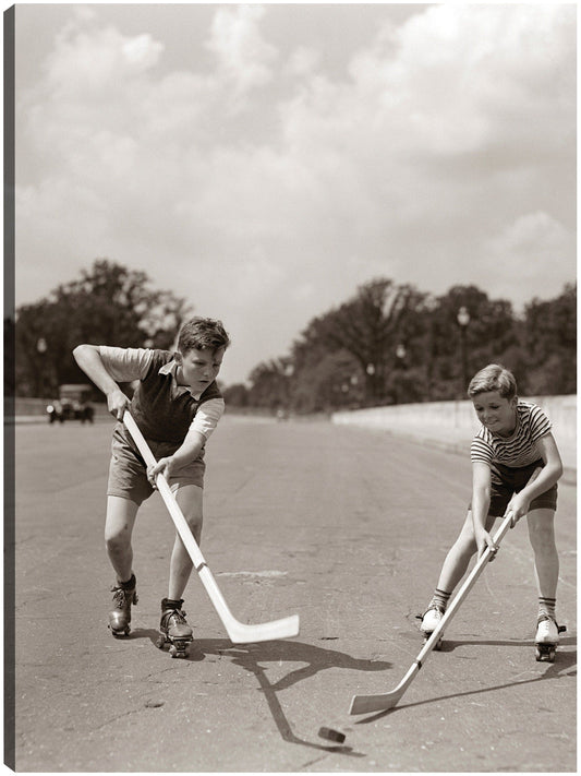 Hockey callejero vintage - Vintage Images