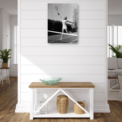 Overhead Lob Lady - Vintage Images