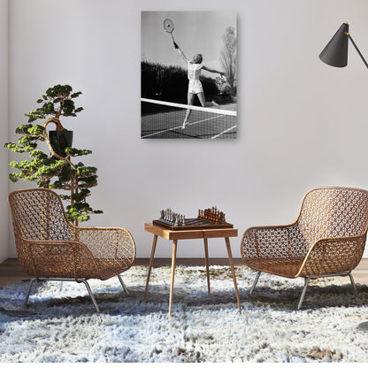 Overhead Lob Lady - Vintage Images