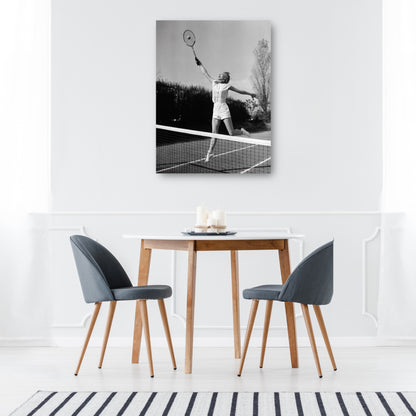 Overhead Lob Lady - Vintage Images