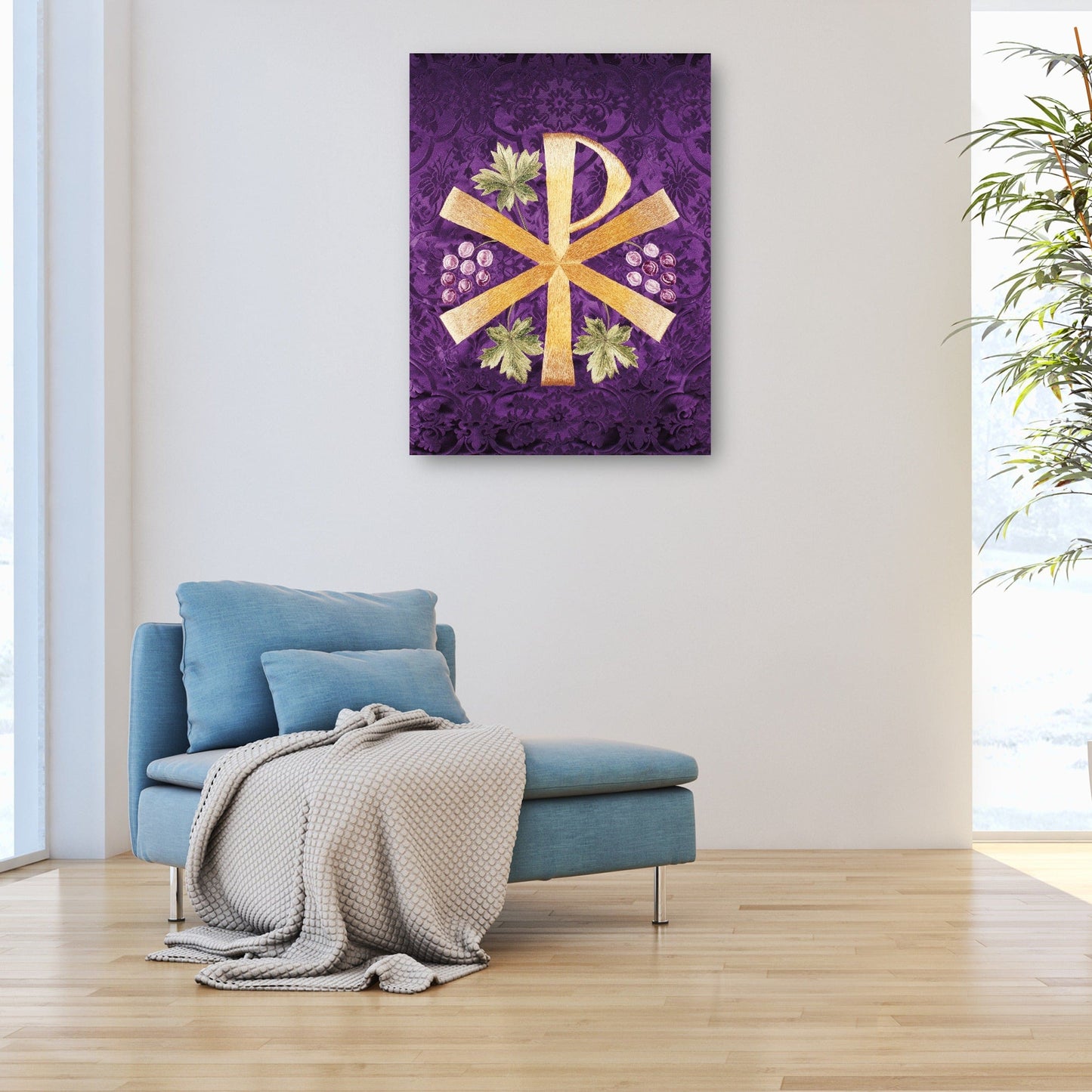 Cruz de oro de Chi Rho - Vintage Images