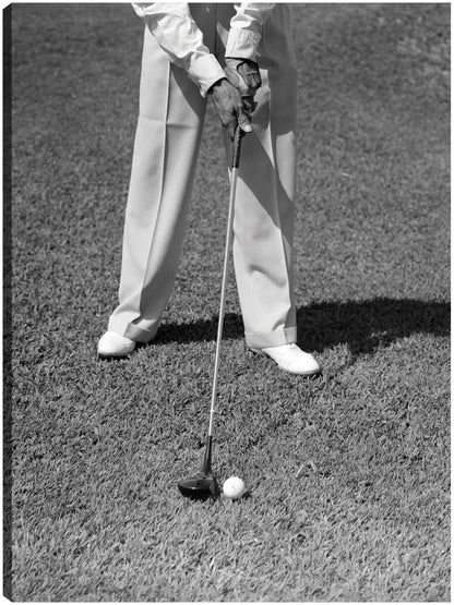 Clásico Stance Golfista - Vintage Images