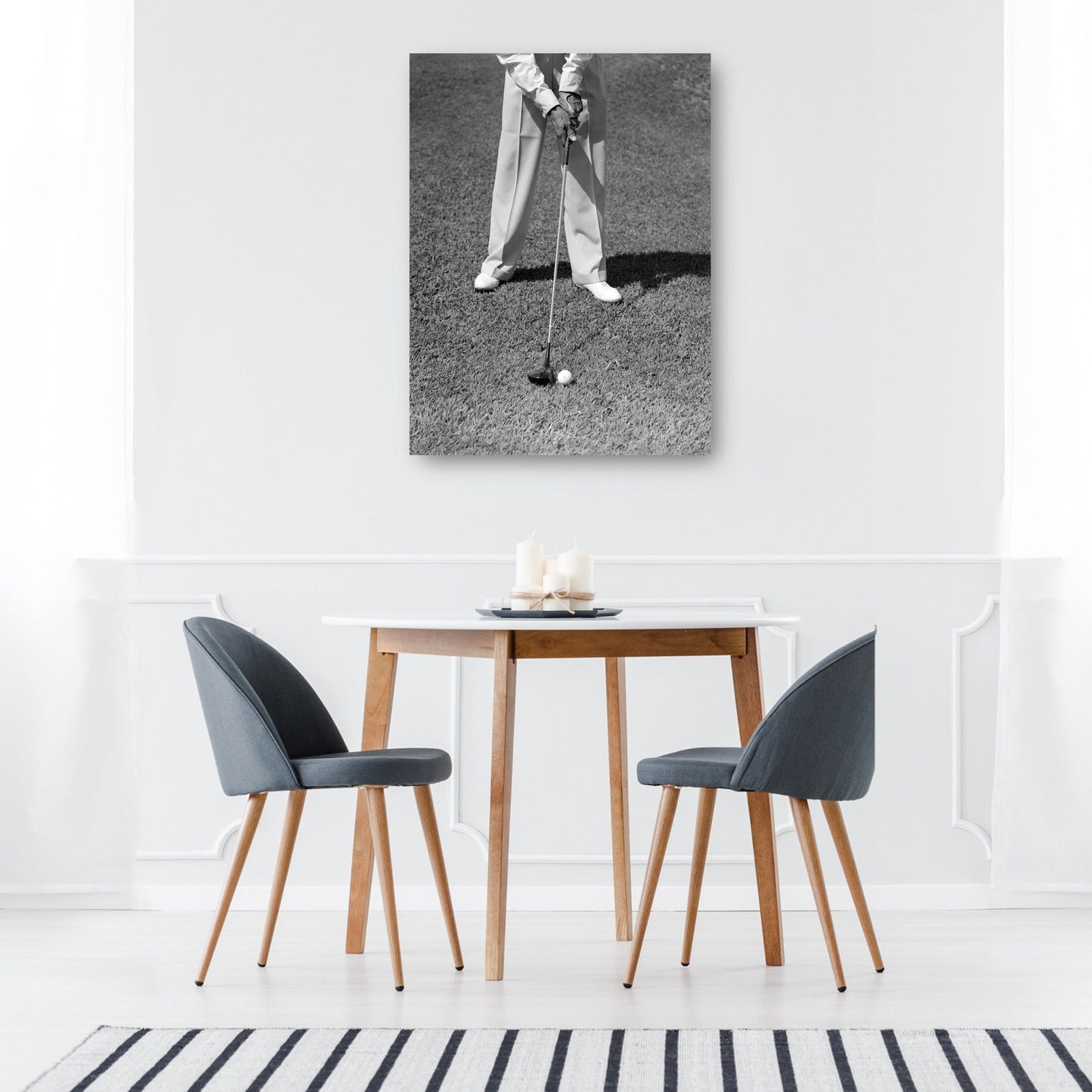 Clásico Stance Golfista - Vintage Images