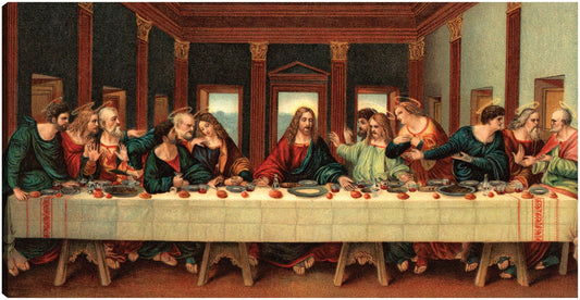 Estudio de pintura de la última cena - Vintage Images