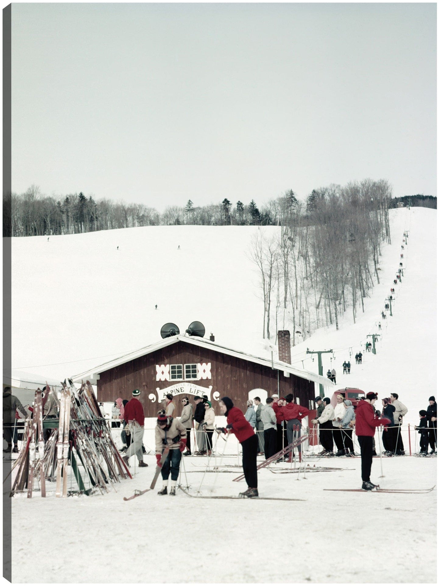 Esquí vintage de Vermont - Vintage Images
