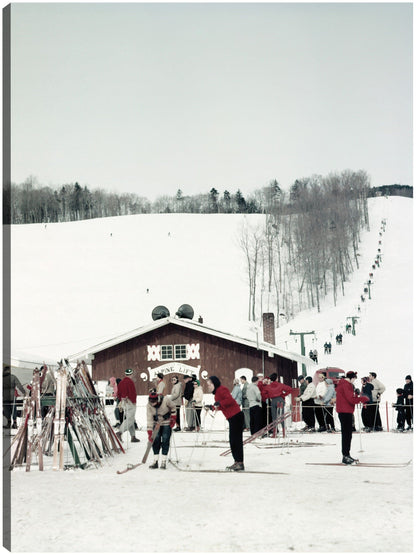 Esquí vintage de Vermont - Vintage Images