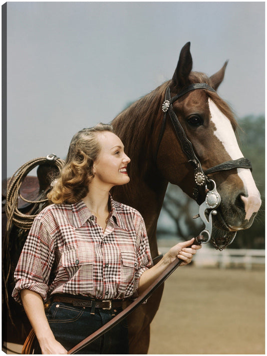 Hermoso Ranch Rider - Vintage Images