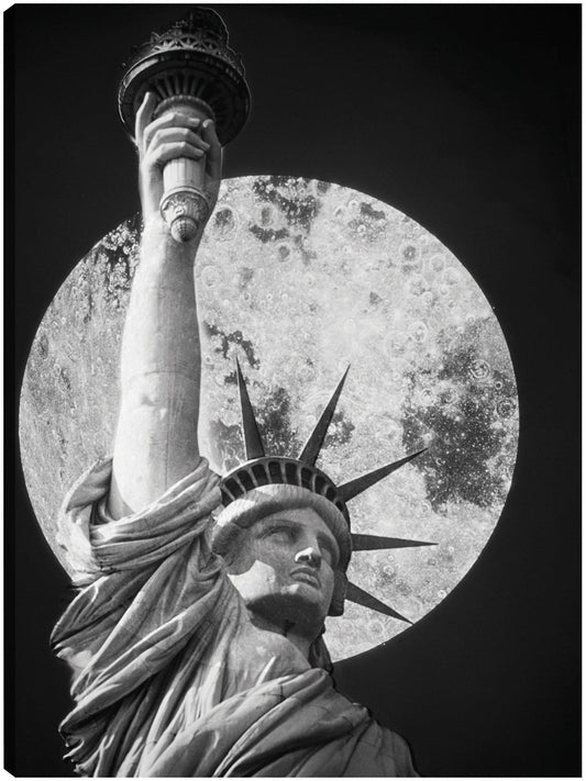 Señora Libertad Luna Llena - Vintage Images