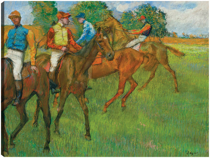 Antes de la carrera (1887-1889) - Edgar Degas