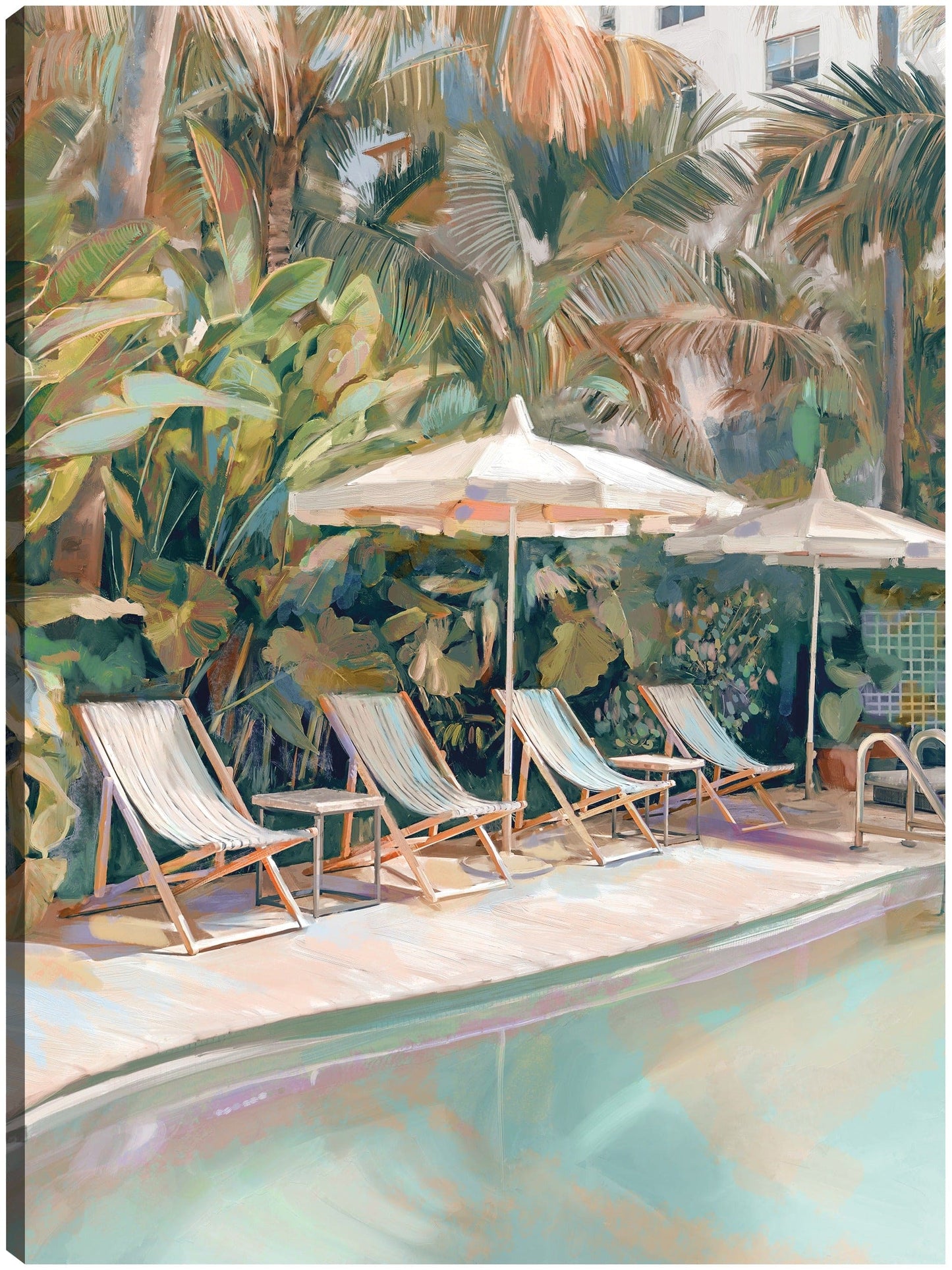 Junto a la piscina - Studio Arts