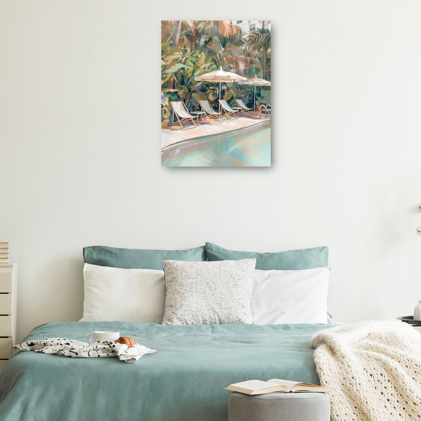 Junto a la piscina - Studio Arts