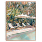 Junto a la piscina - Studio Arts