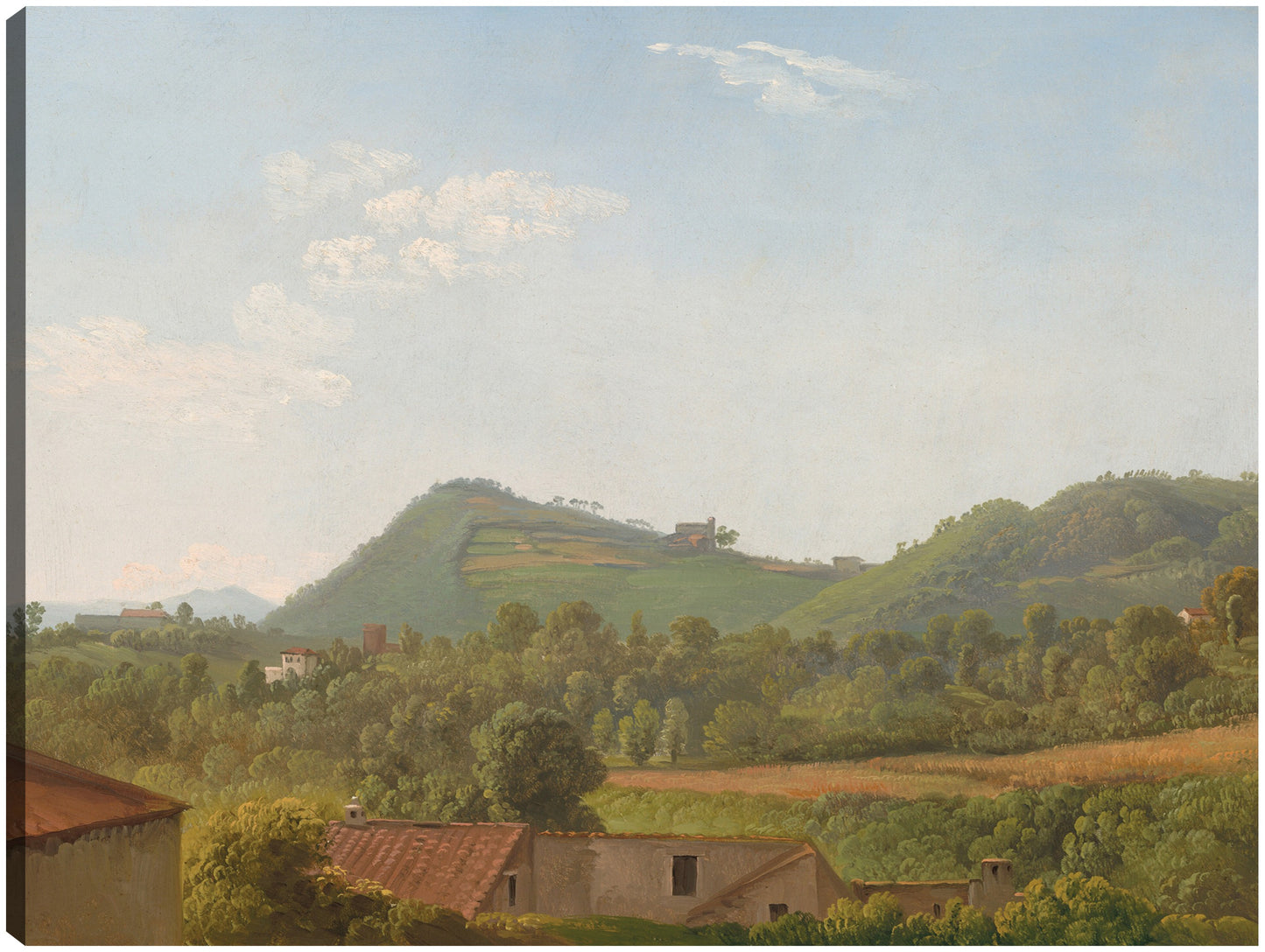Vista cerca de Nápoles, c. 1806 - Simon Denis