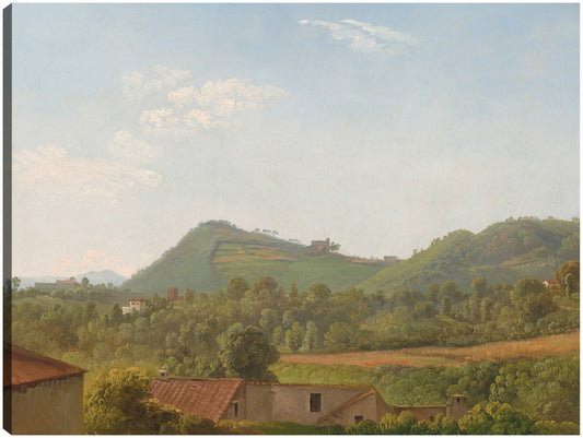 Vista cerca de Nápoles, c. 1806 - Simon Denis