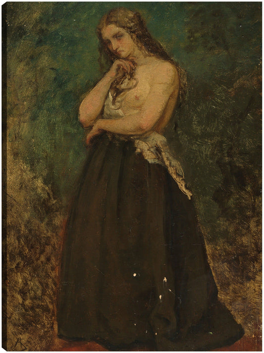 Estudio de un modelo - Alfred Stevens