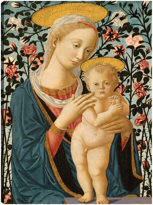 La Virgen y el Niño c. 1470 - Follower of Fra Filippo Lippi and Pesellino