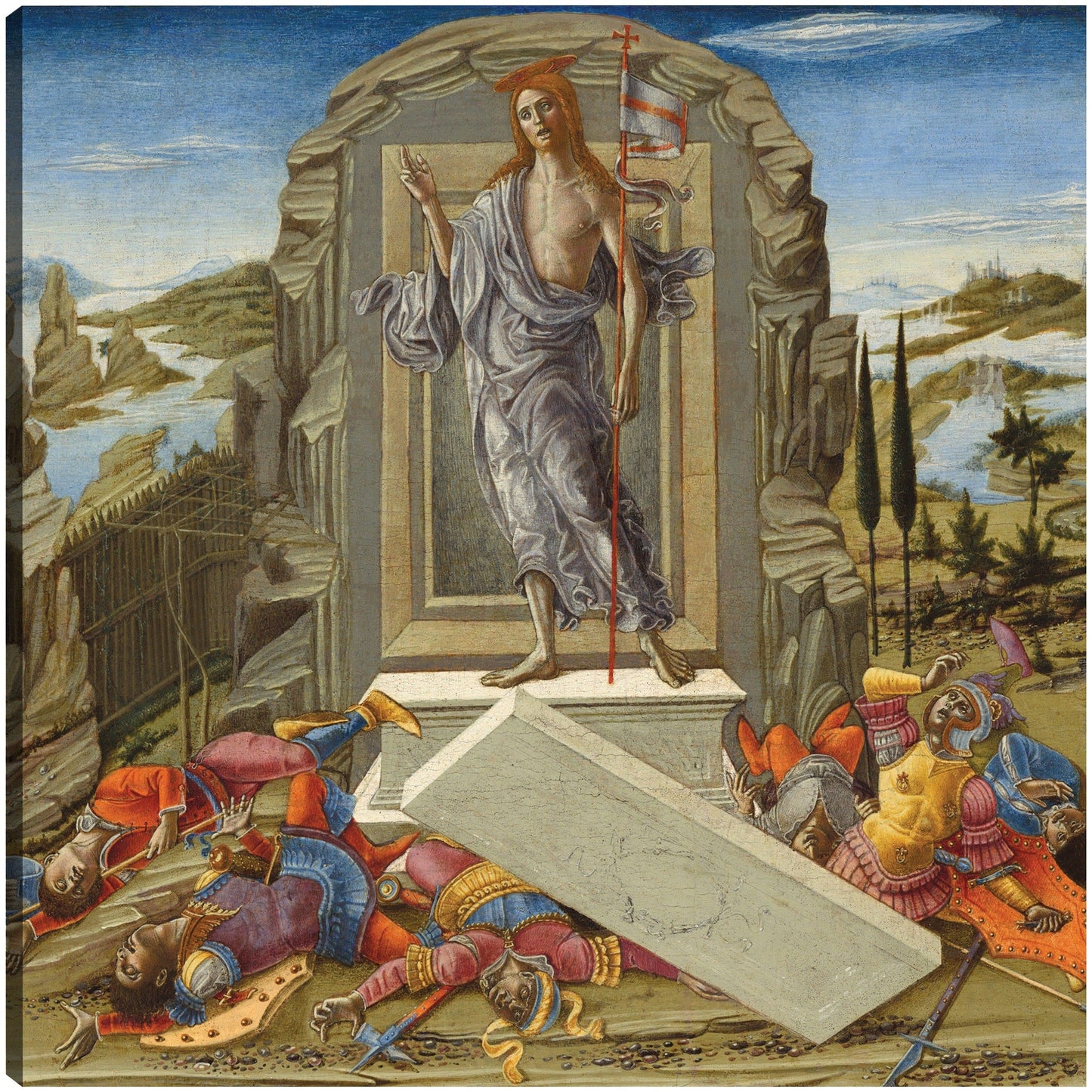 La resurrección - Benvenuto di Giovanni