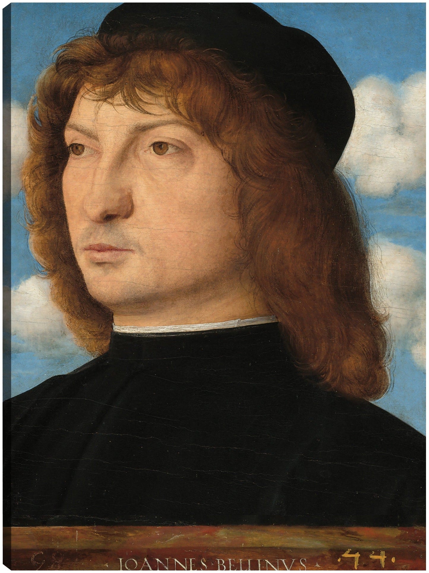 Retrato de un caballero veneciano c. 1500 - Giovanni Bellini