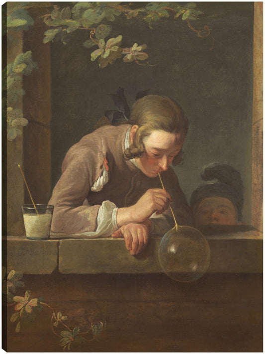 Burbujas de jabón - Jean Siméon Chardin