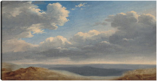 Estudio de las nubes sobre la campaña romana - Pierre-Henri de Valenciennes