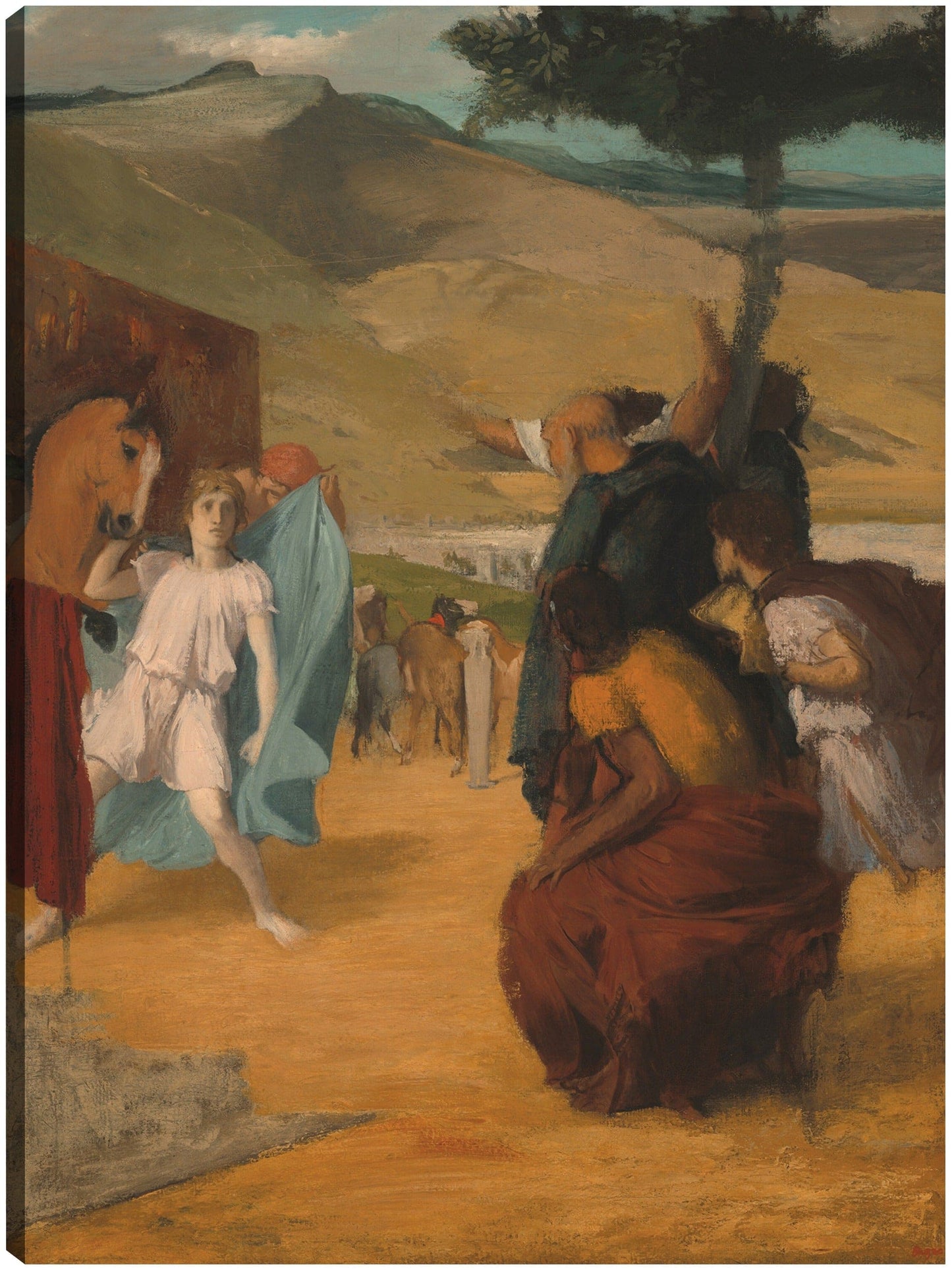 Alejandro y Bucéfalo - Edgar Degas