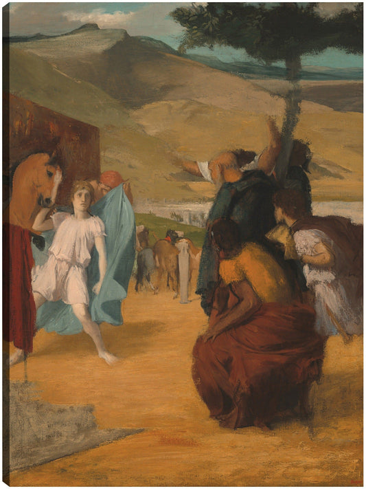 Alejandro y Bucéfalo - Edgar Degas