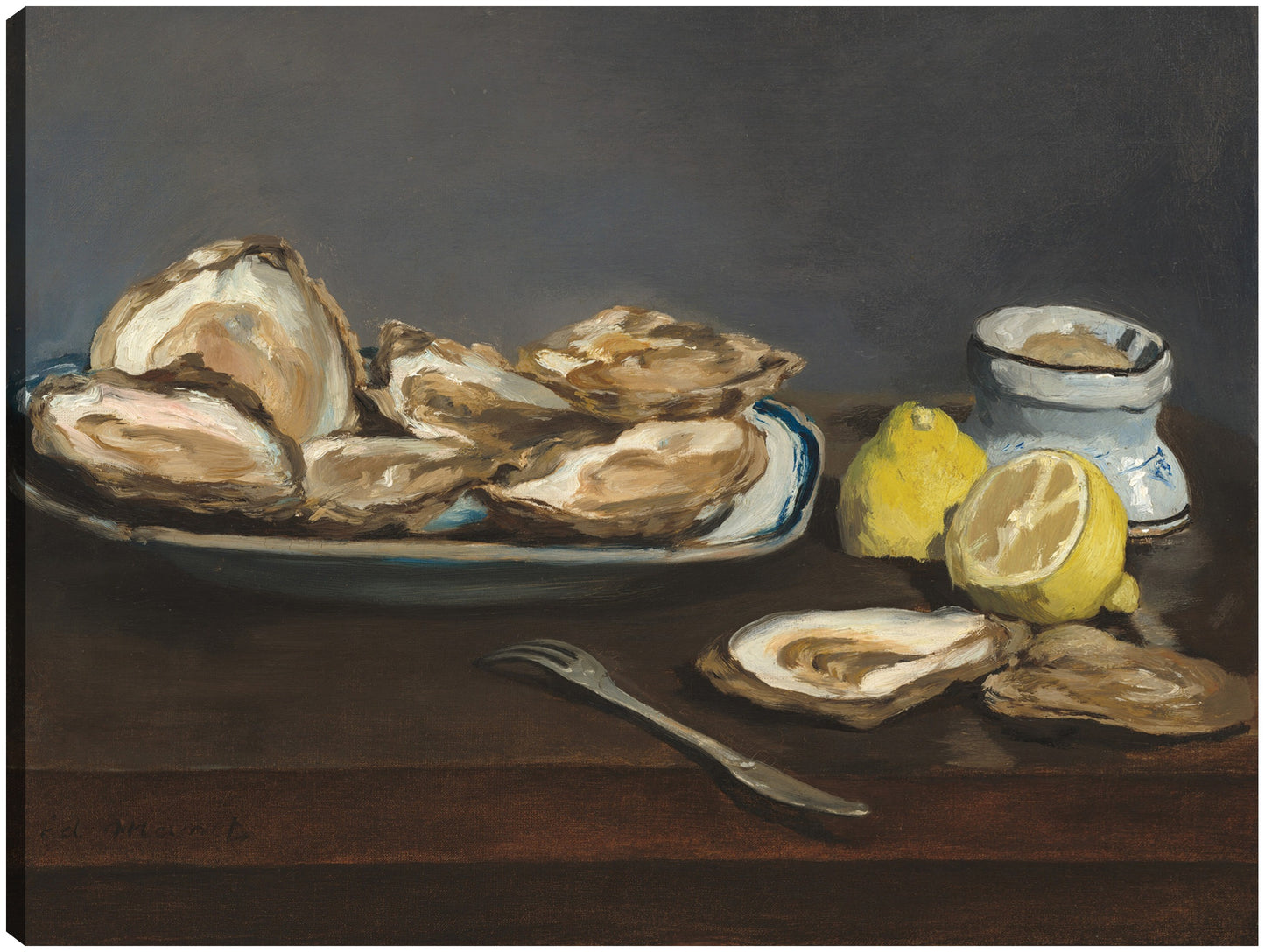 Ostras 1862 - Edouard Manet