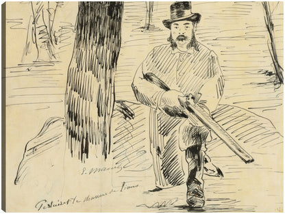 Pertuiset, El cazador de leones (1881) - Edouard Manet