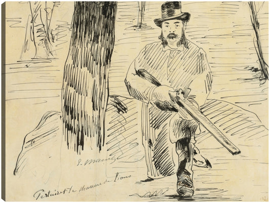 Pertuiset, El cazador de leones (1881) - Edouard Manet