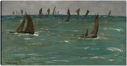 Barcos en Berck-sur-Mer (1873) - Edouard Manet