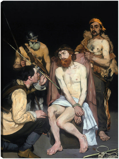 Jesús burlado por los soldados (1865) - Edouard Manet