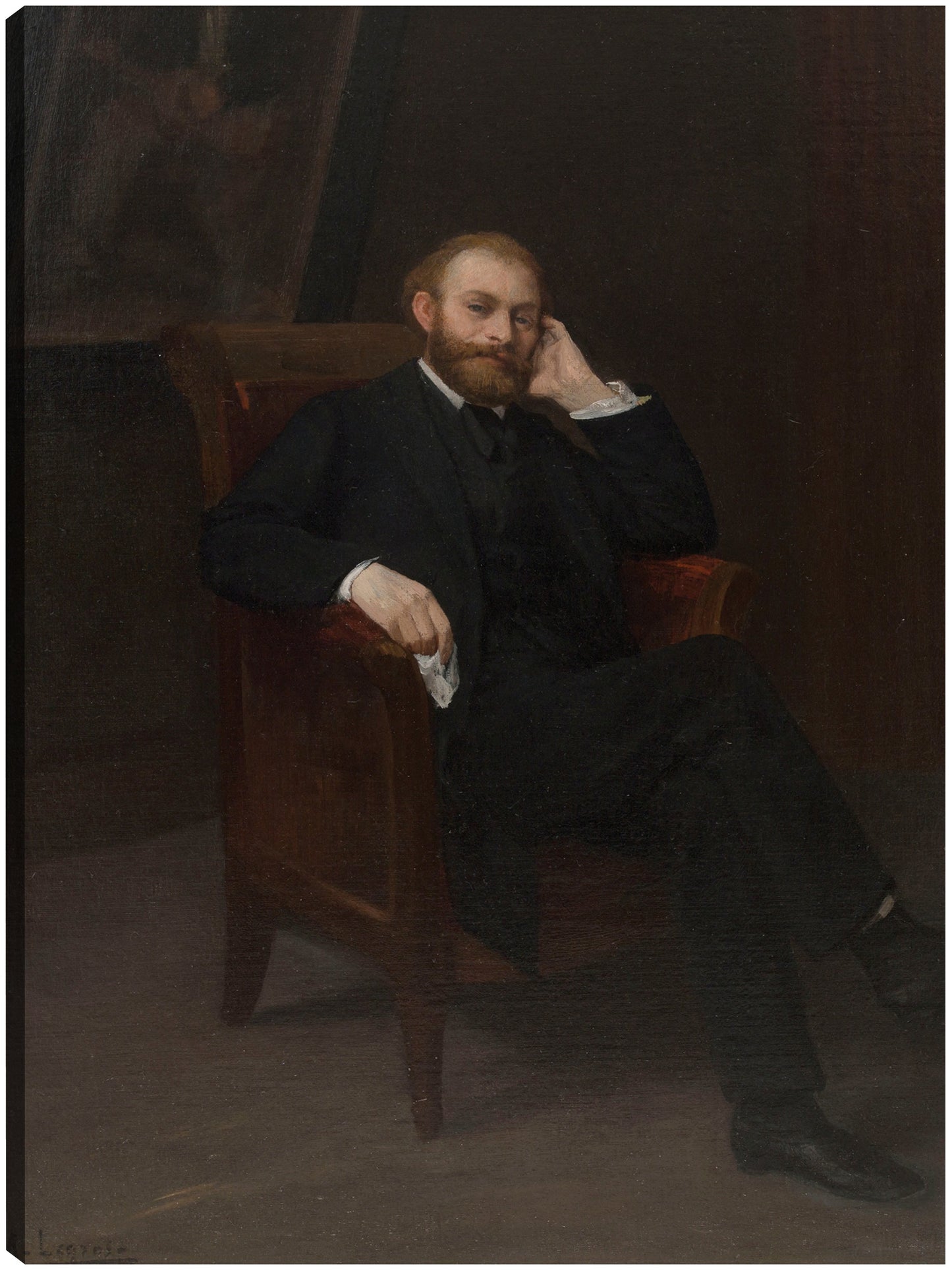 Retrato de Edouard Manet (1863) - Edouard Manet