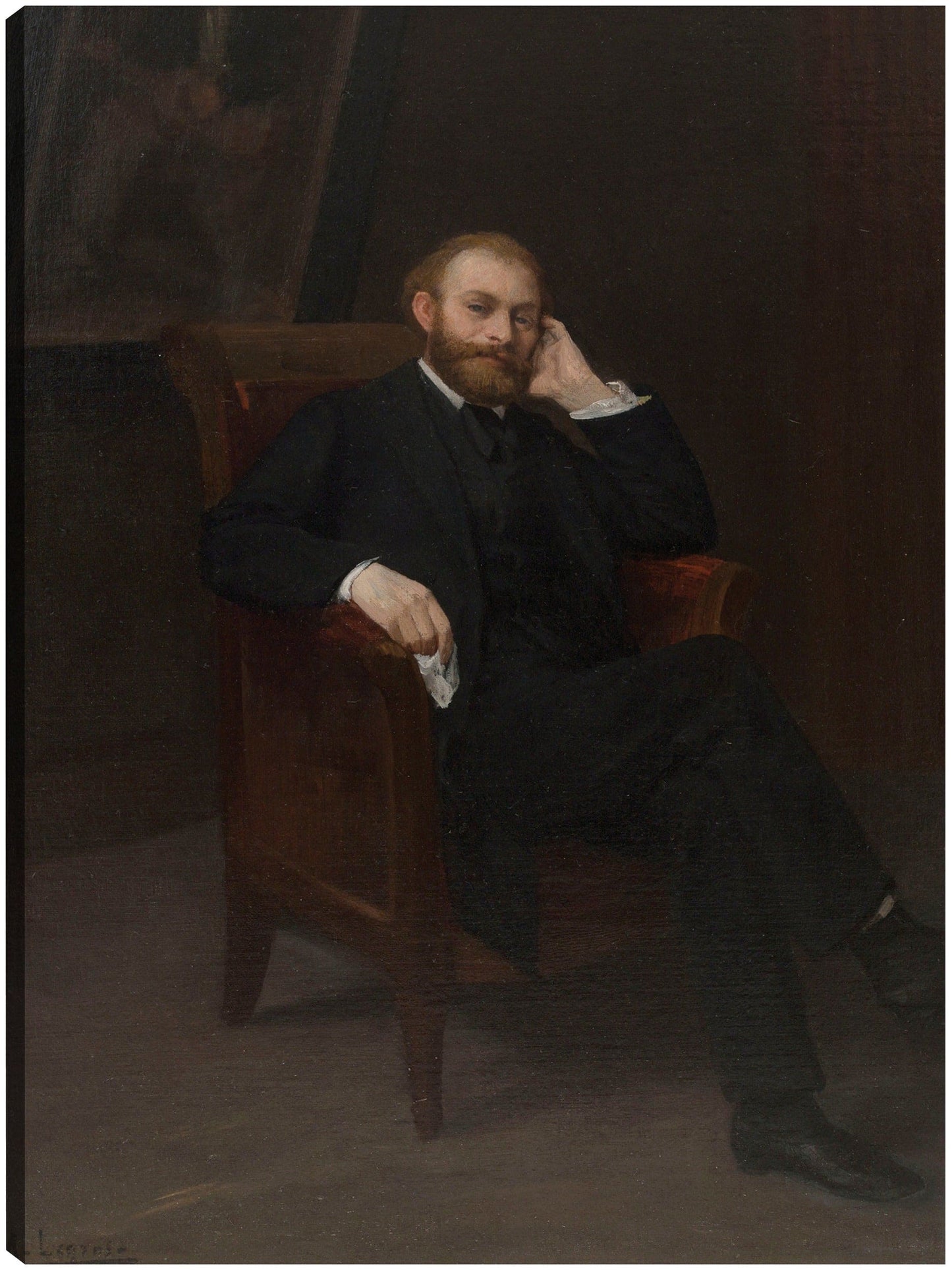 Retrato de Edouard Manet (1863) - Edouard Manet