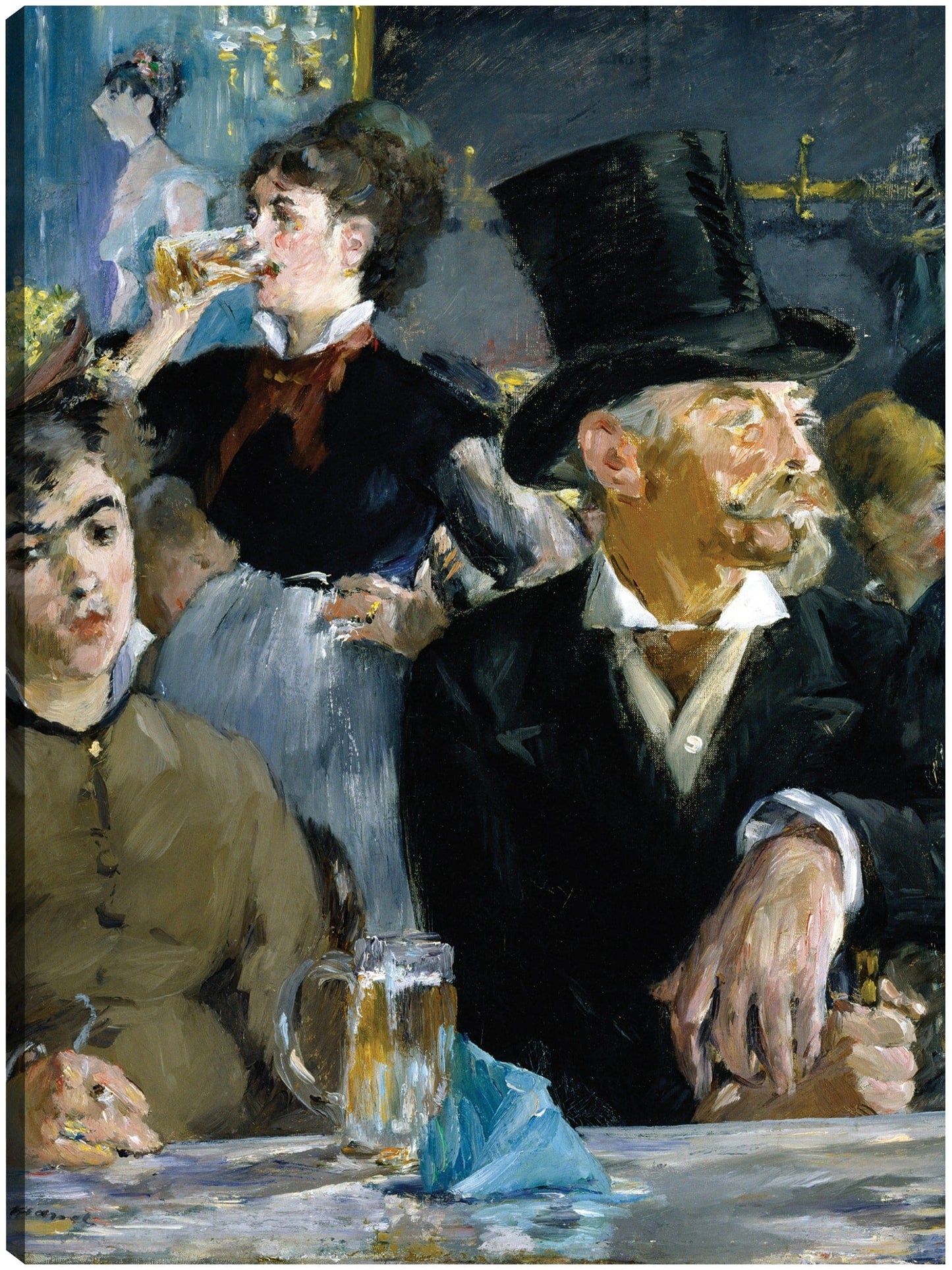 En el café - Edouard Manet