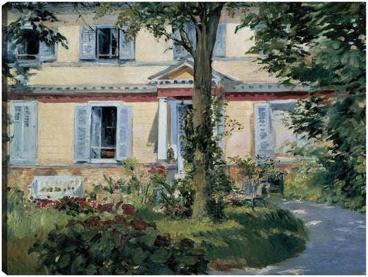 La casa de Rueil (1882) - Edouard Manet