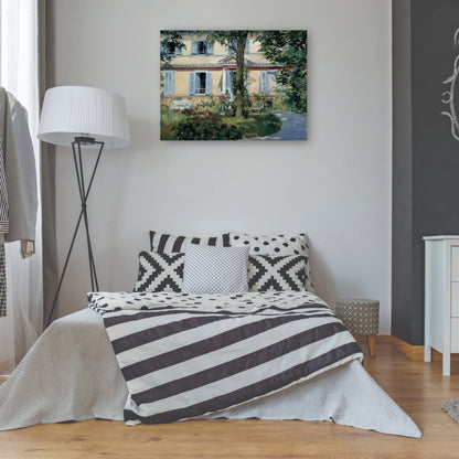 La casa de Rueil (1882) - Edouard Manet
